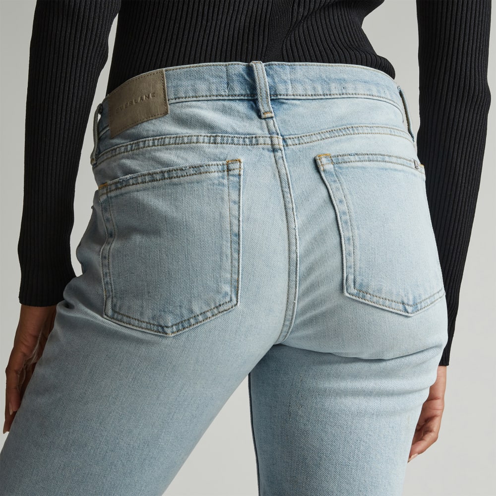 The Low-Rise Shortie Jean | Fog - Image 5