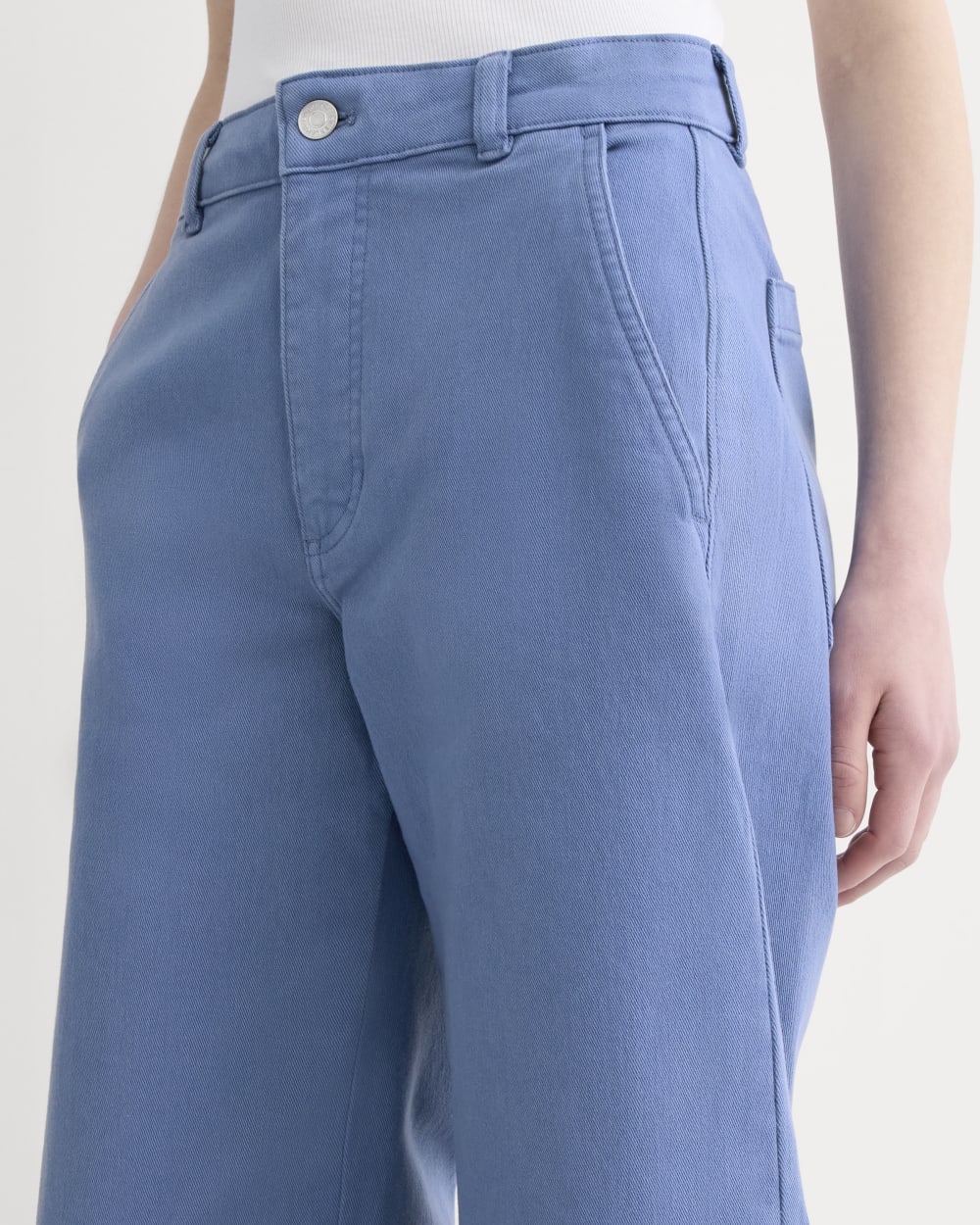 The Utility Wide-Leg Pant | Cornflower Blue - Image 4