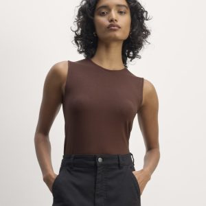 The Form Tank | Dark Mahogany