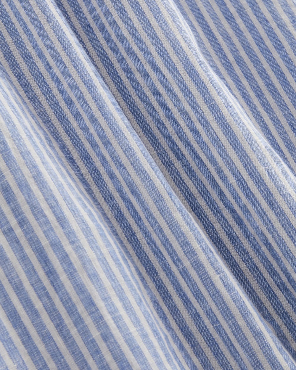 The Craft Dress in Linen | Bluebell / Bone - Image 5