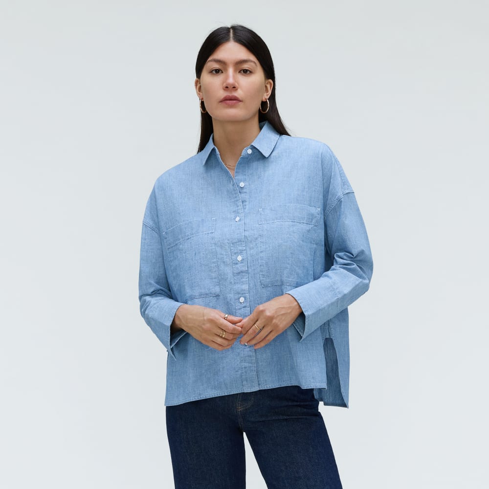 The Boxy Oxford | Mid ReChambray