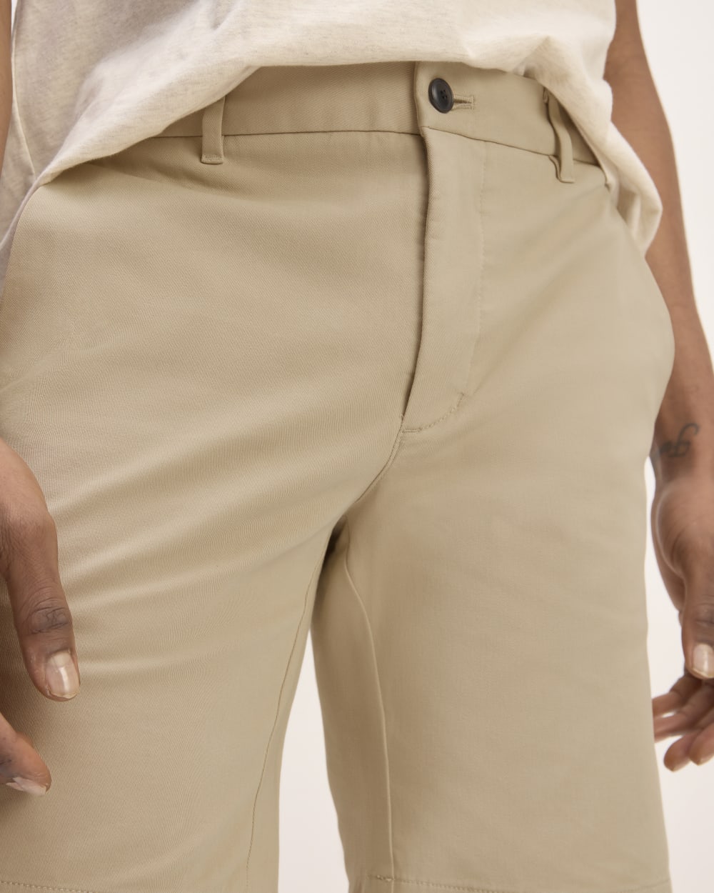 The 9 Slim-Fit Performance Chino Short | Trench Coat Khaki - Image 4