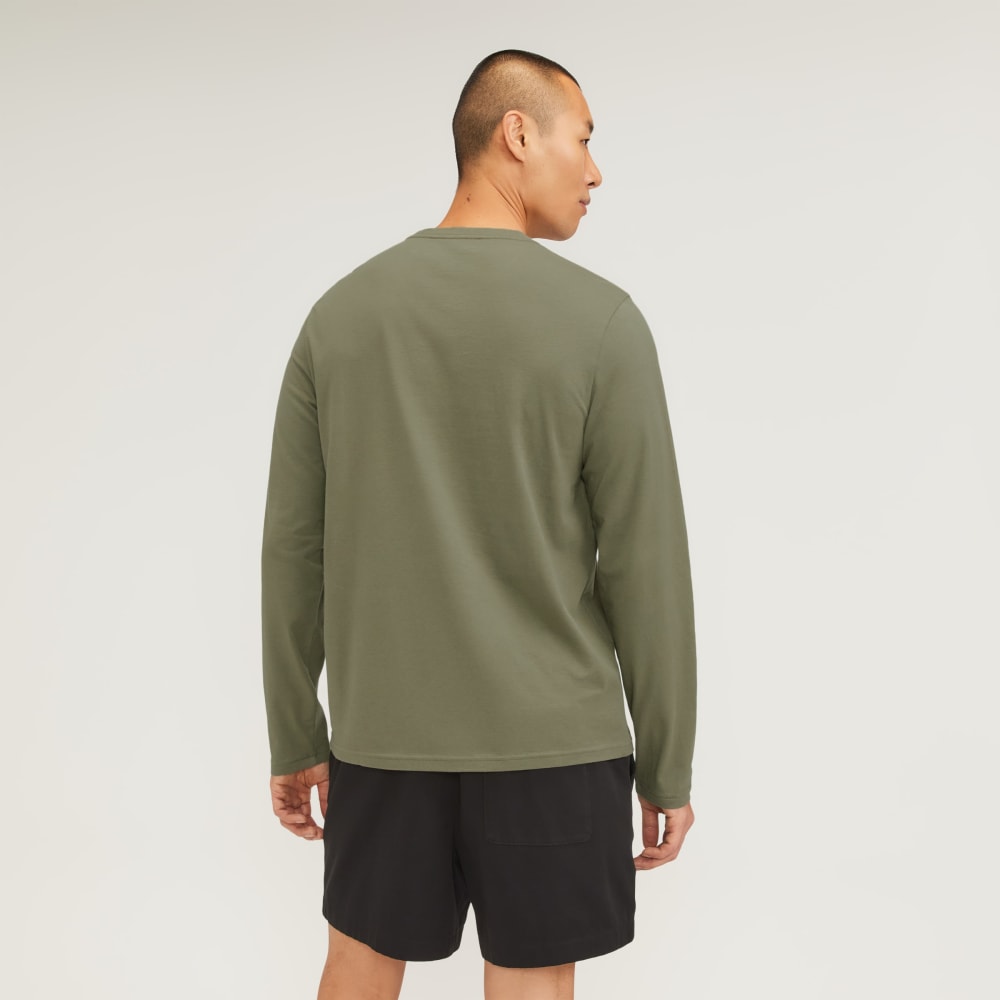 The Essential Organic Long-Sleeve Tee | Kalamata - Image 3