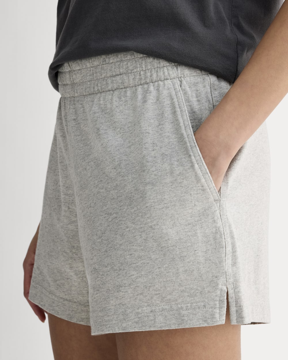 The Off-Duty Short | Pale Heather Grey - Image 4