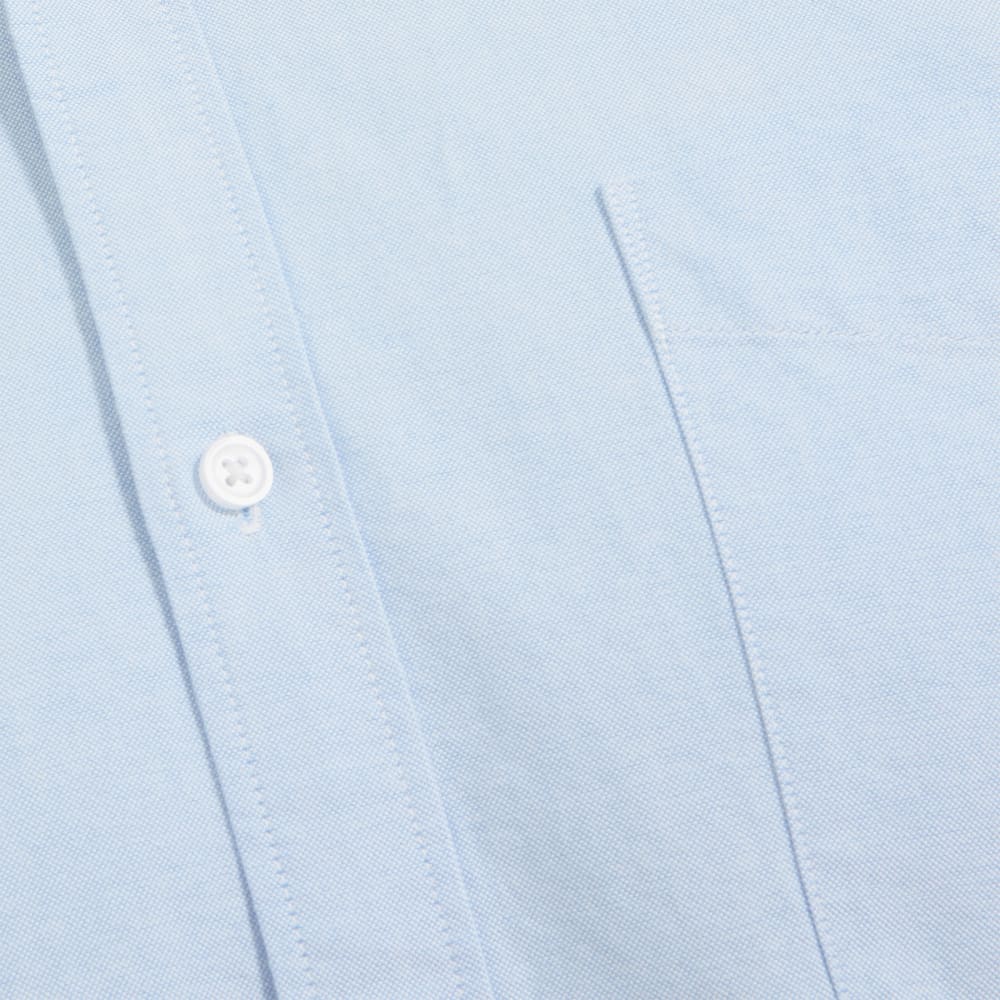 The Standard Fit Japanese Oxford Shirt | Uniform | Light Blue | Standard - Image 7