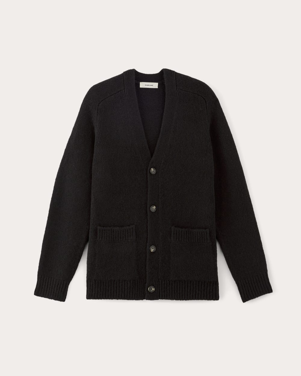 The Cloud Relaxed Cardigan | Black - Image 2