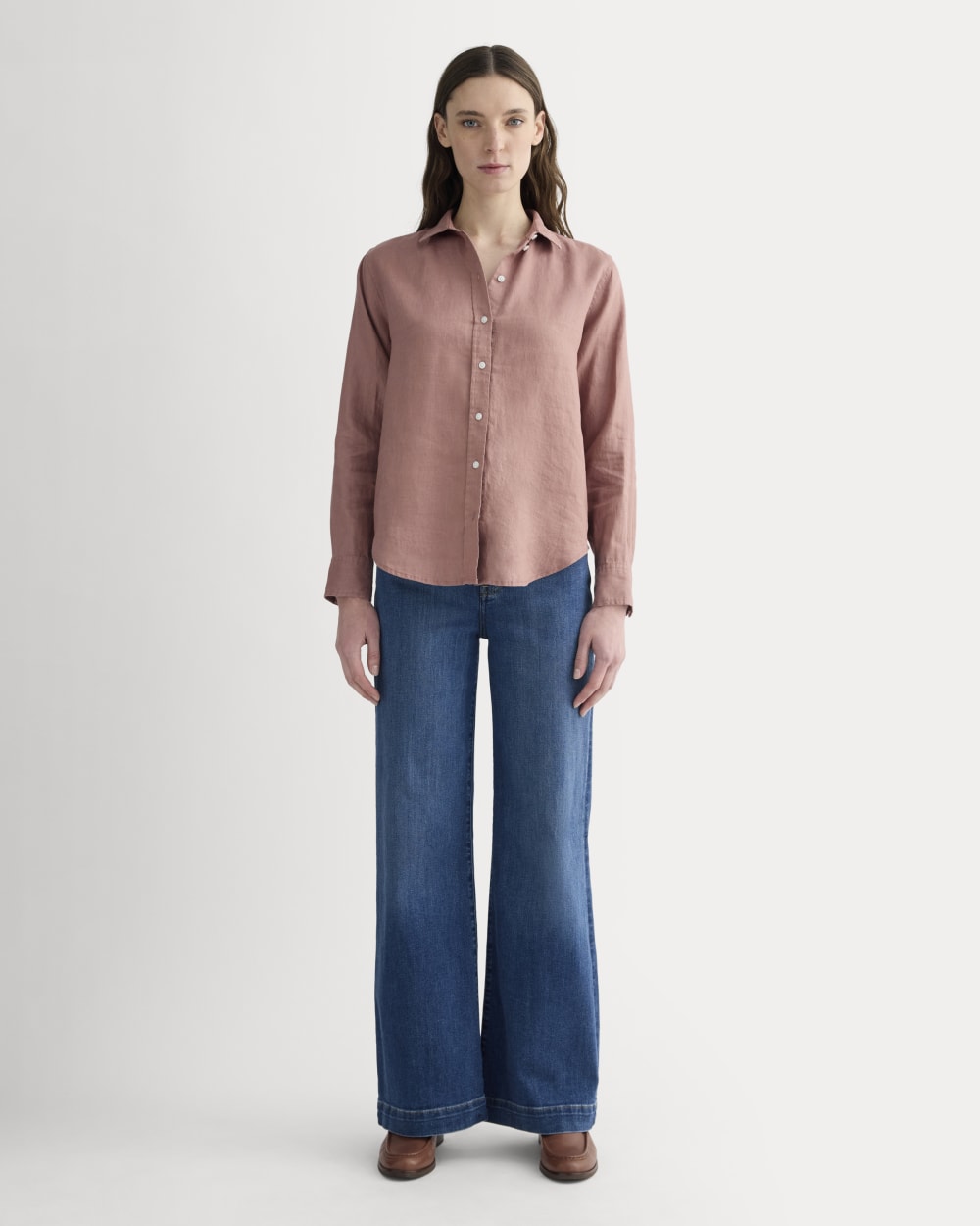 The Must-Have Shirt in Linen | Rose Dusk - Image 3