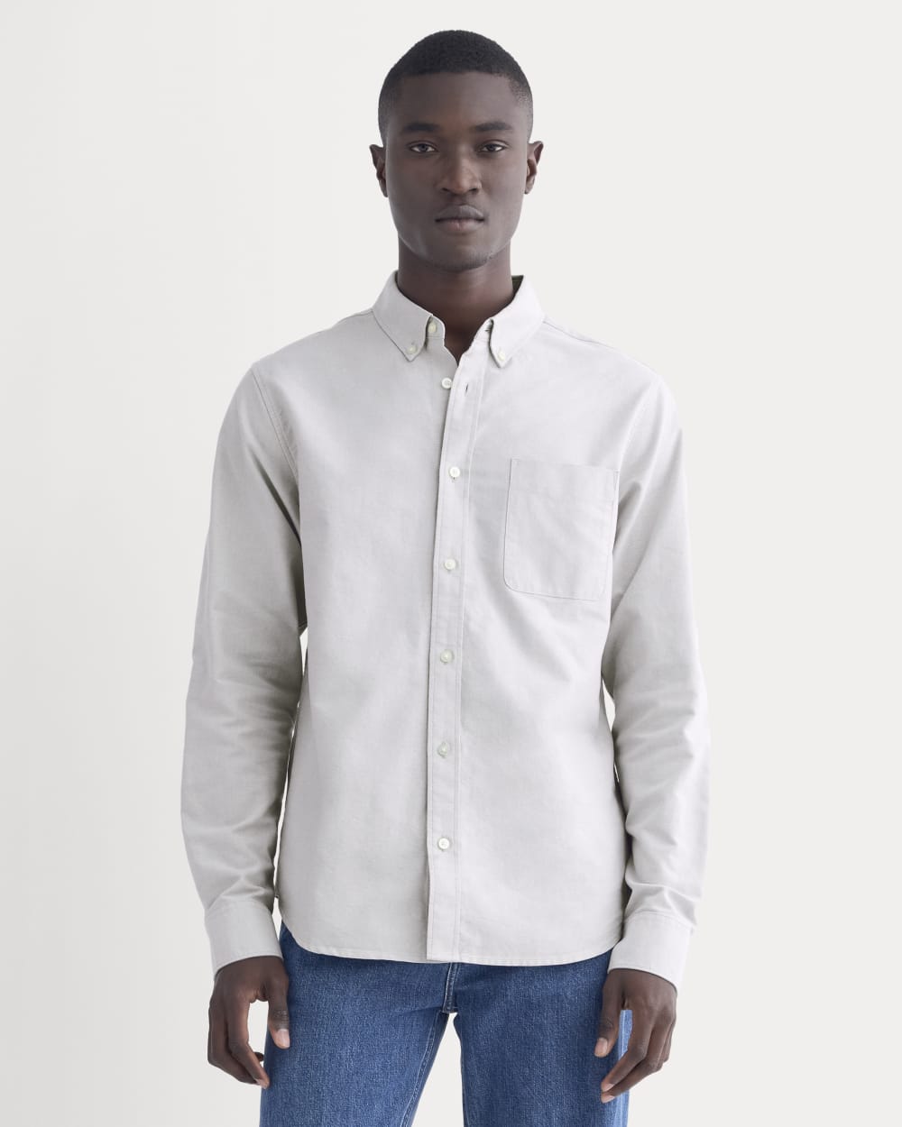 The Classic Oxford Shirt | Grey | Tall