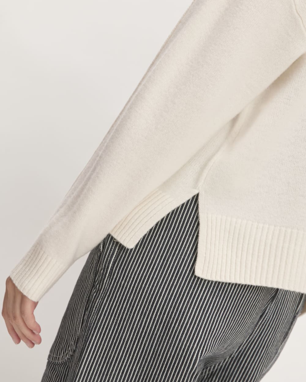 The Good Merino Wool Cardigan | Bone - Image 5