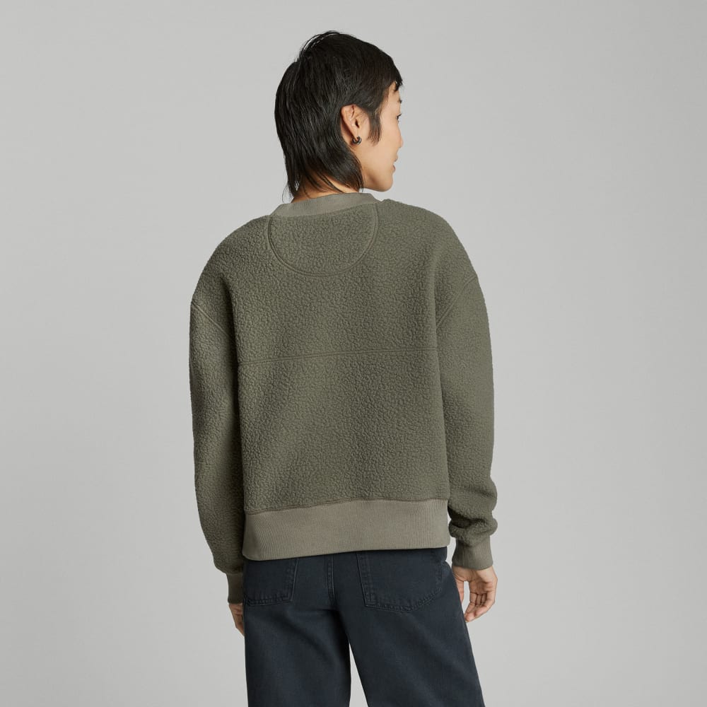 The ReNew Teddy Oversized Crew | Kalamata - Image 3