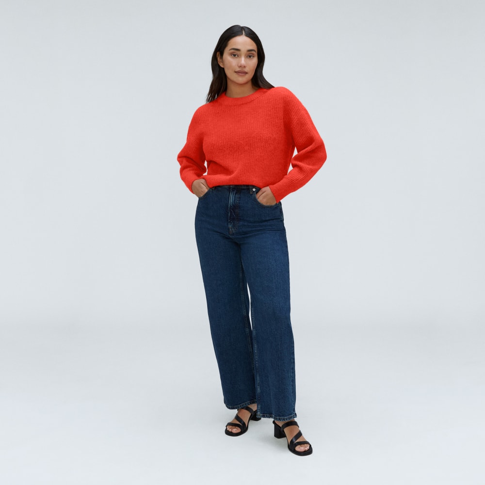 The Cocoon Crew in Alpaca | Red Orange - Image 6