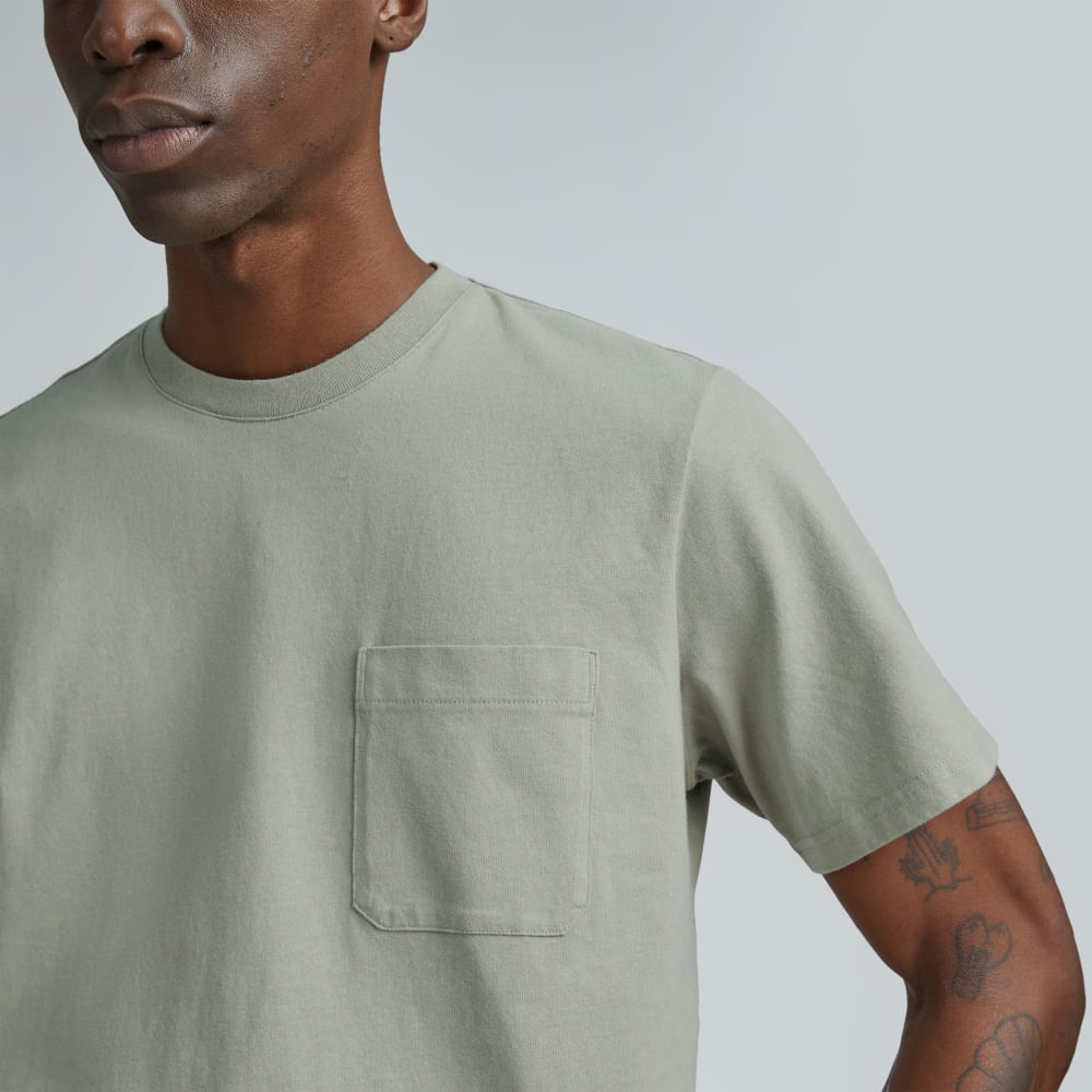 The Premium-Weight Pocket Tee | Uniform | Seagrass - Image 4