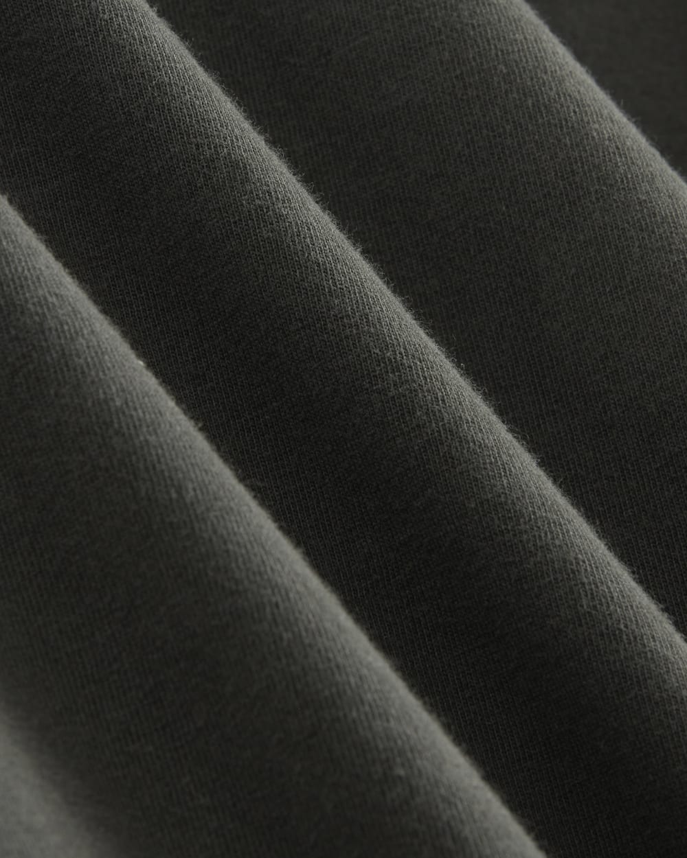 The Essential Organic Garment-Dyed Henley | Black - Image 6