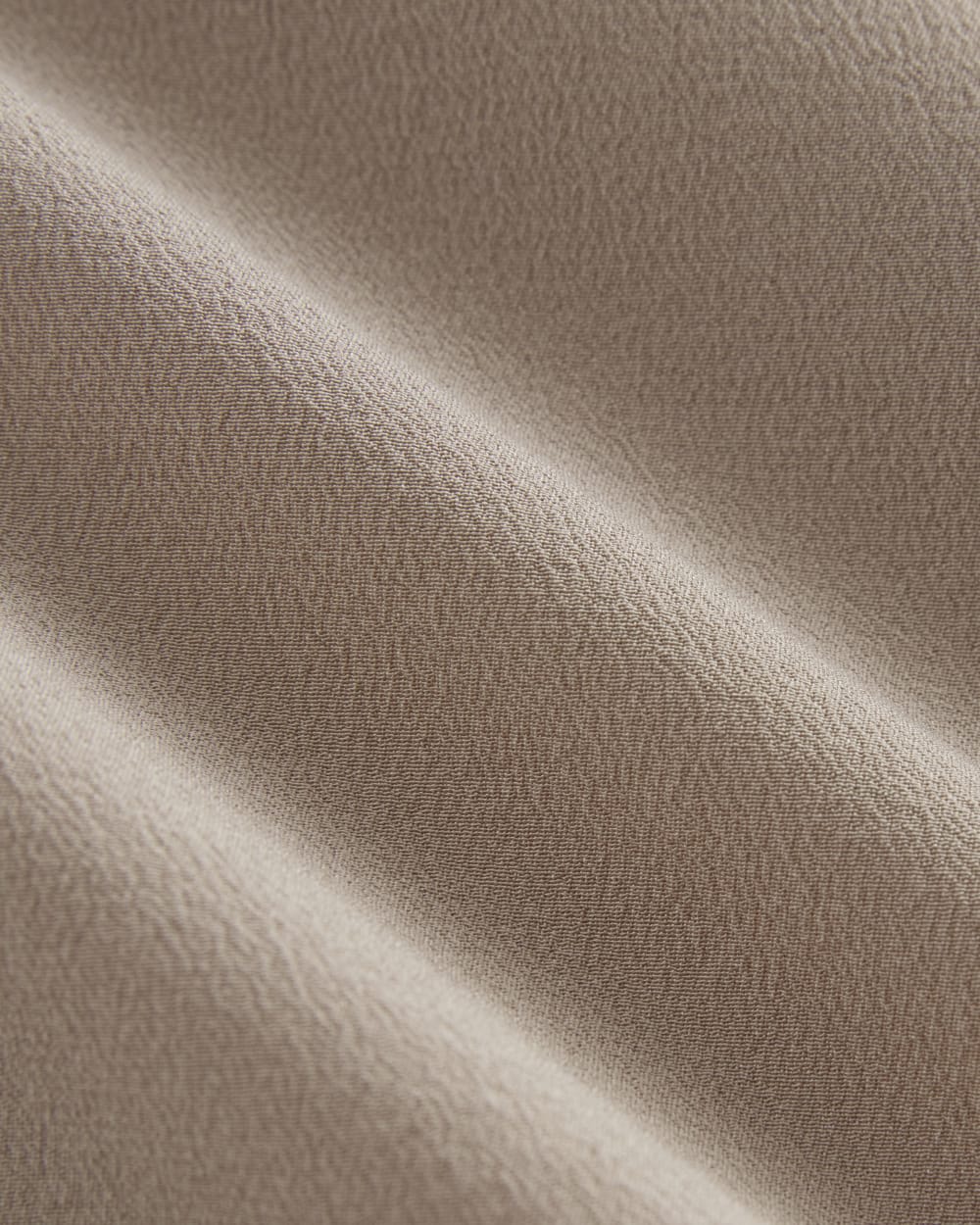 The Boxy Shirt in Washable Silk | Burnt Sugar - Image 6