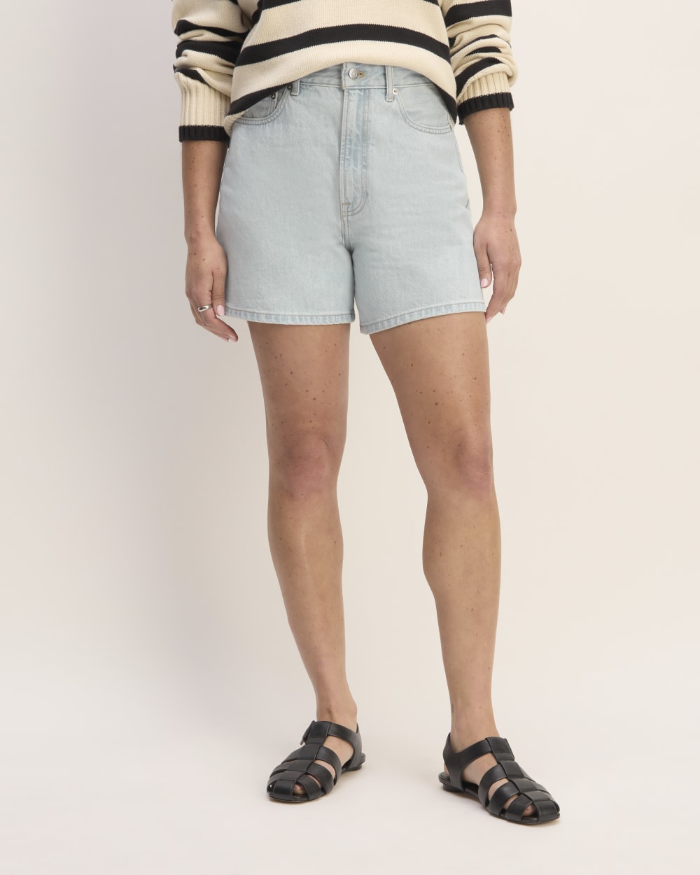 The A-Line Denim Short | Spring Blue - Image 3