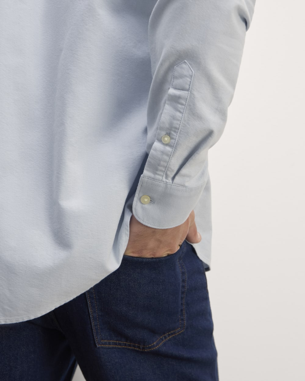The Slim Oxford Shirt | Light Blue | Standard - Image 5