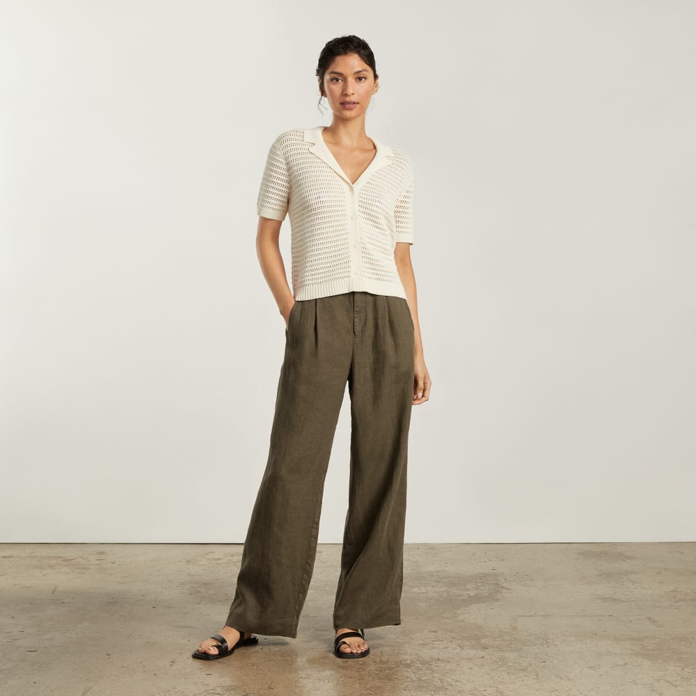 The Linen Way-High® Drape Pant | Beech - Image 4