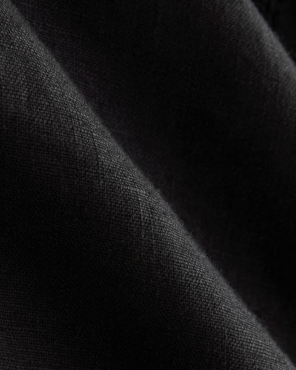 The Linen High-Neck Tank | Black - Image 6