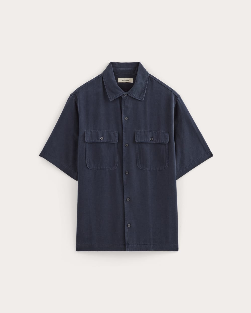 The Relaxed Utility Shirt in Buttersoft | Navy - Image 2