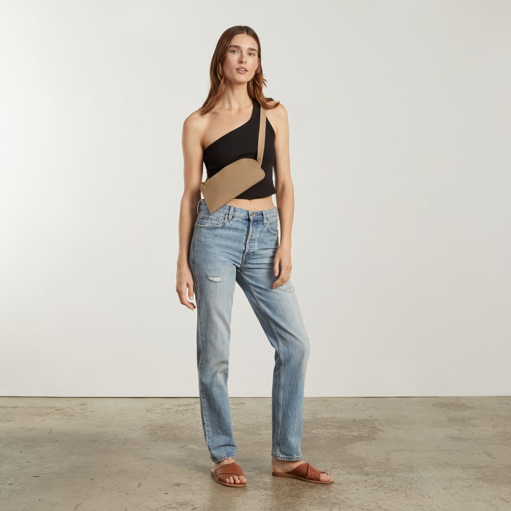 The Cactus Leather Sling Bag | Cashew - Image 4