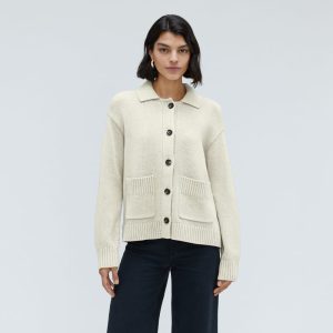 The Cotton Chore Sweater Jacket | Canvas