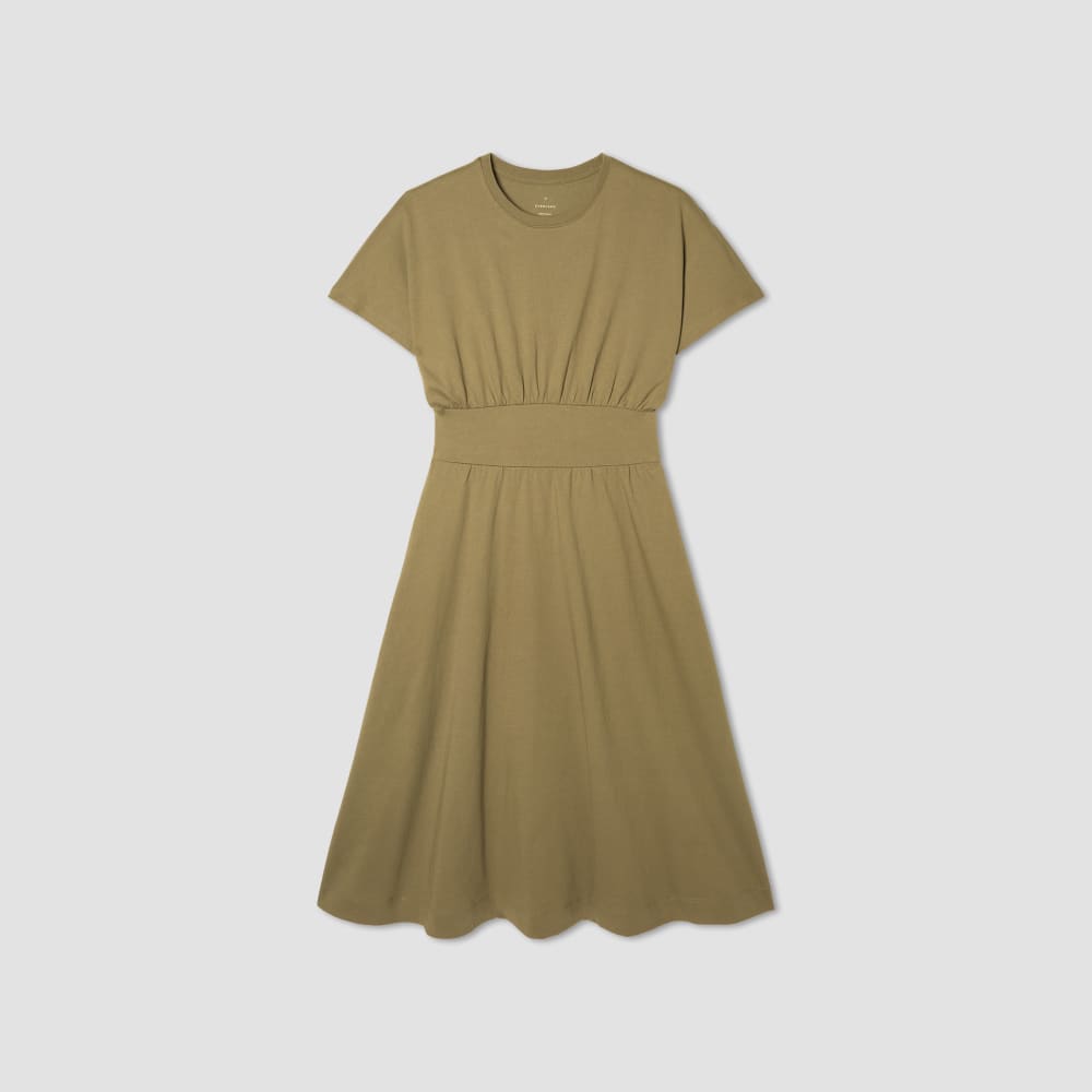The Organic Cotton Waisted Dress | Kalamata - Image 2
