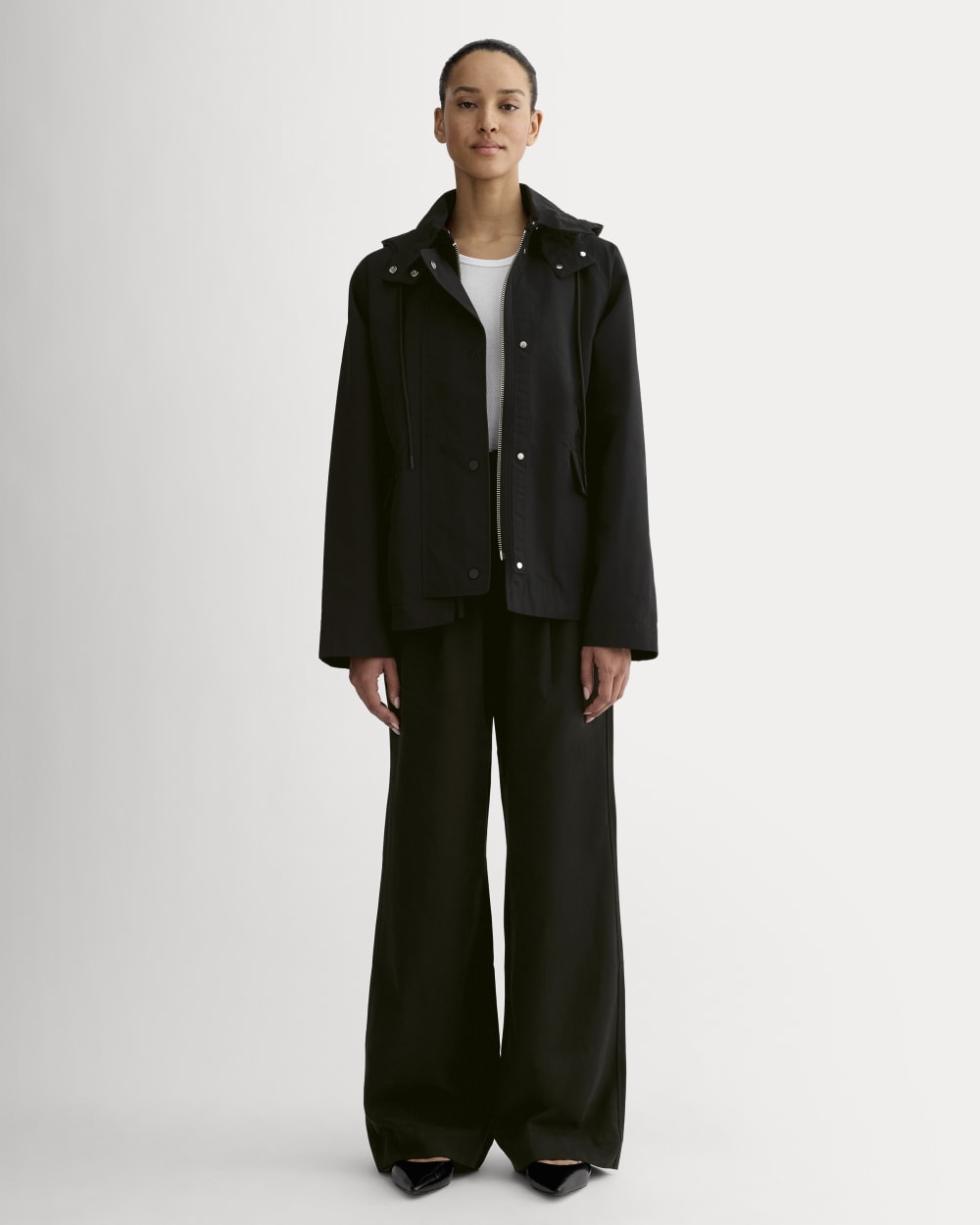 The Short Anorak | Black - Image 3