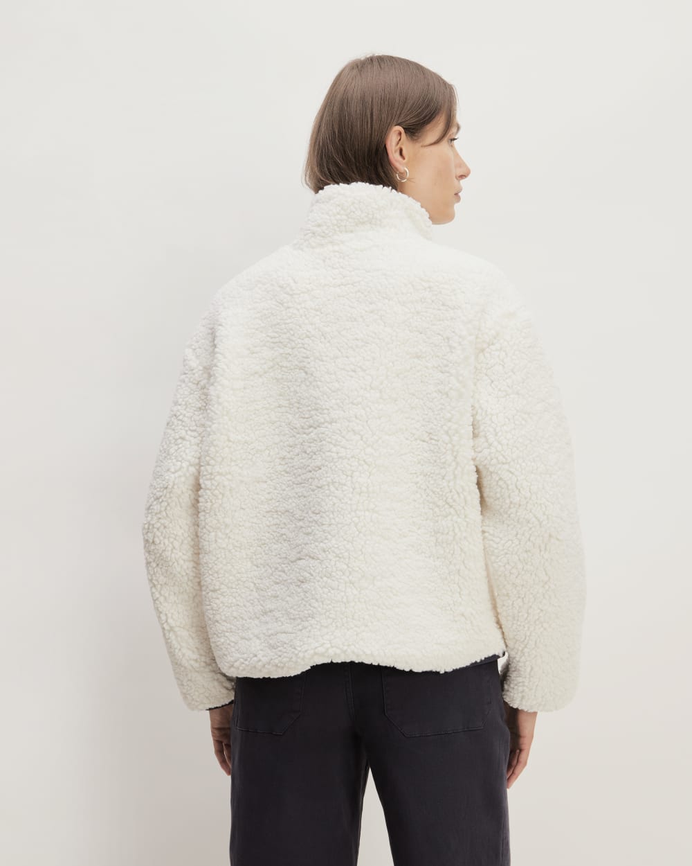 The ReNew Fleece Full Zip | Bone - Image 6