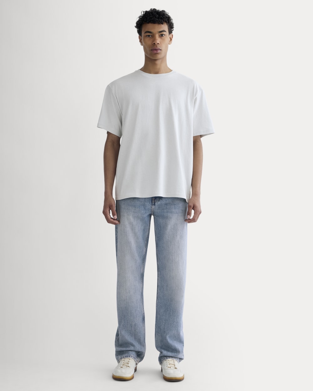 The Premium-Weight Relaxed Crew | Uniform | Glacier Gray - Image 3