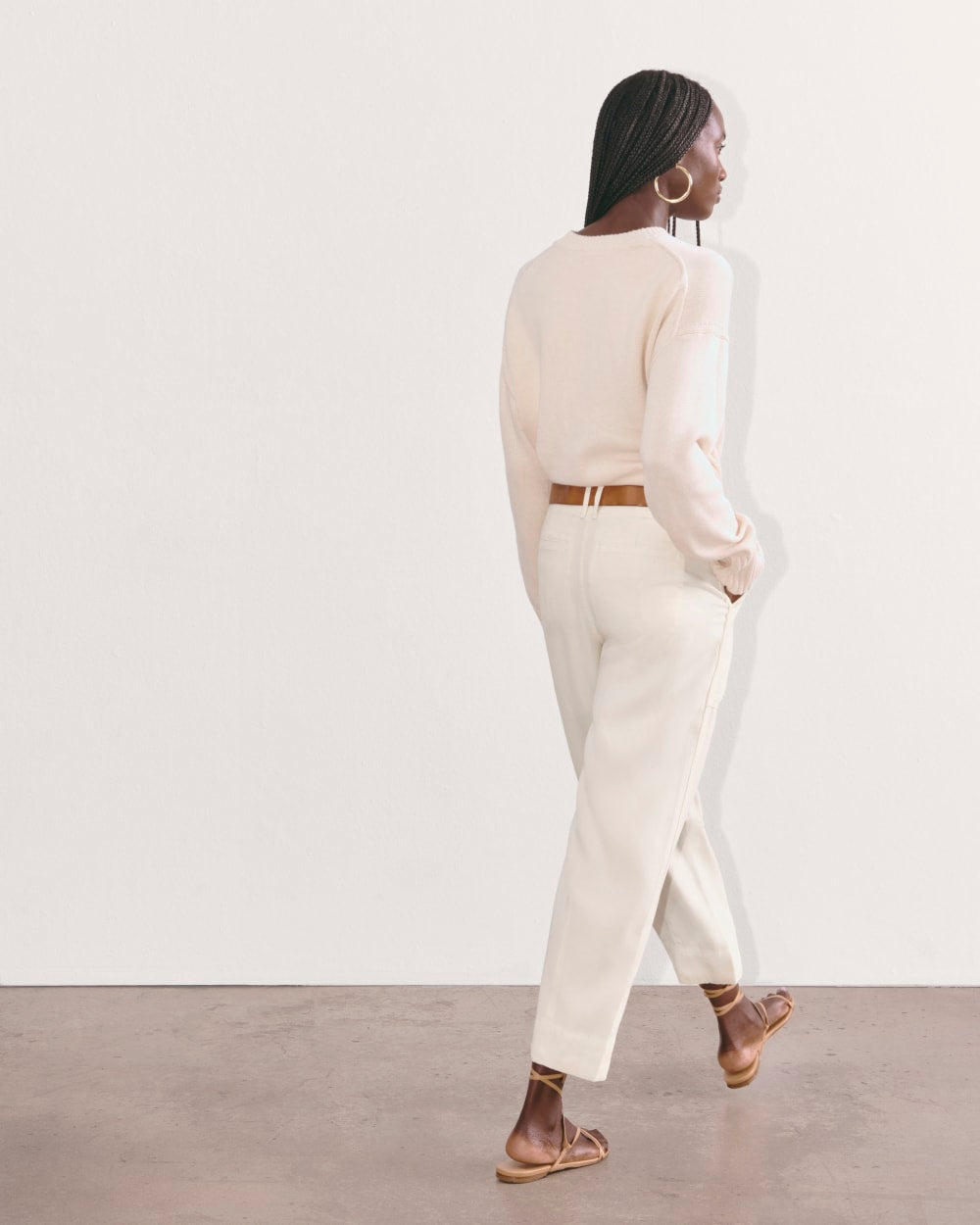 The Utility Pant in Buttersoft | Bone - Image 6