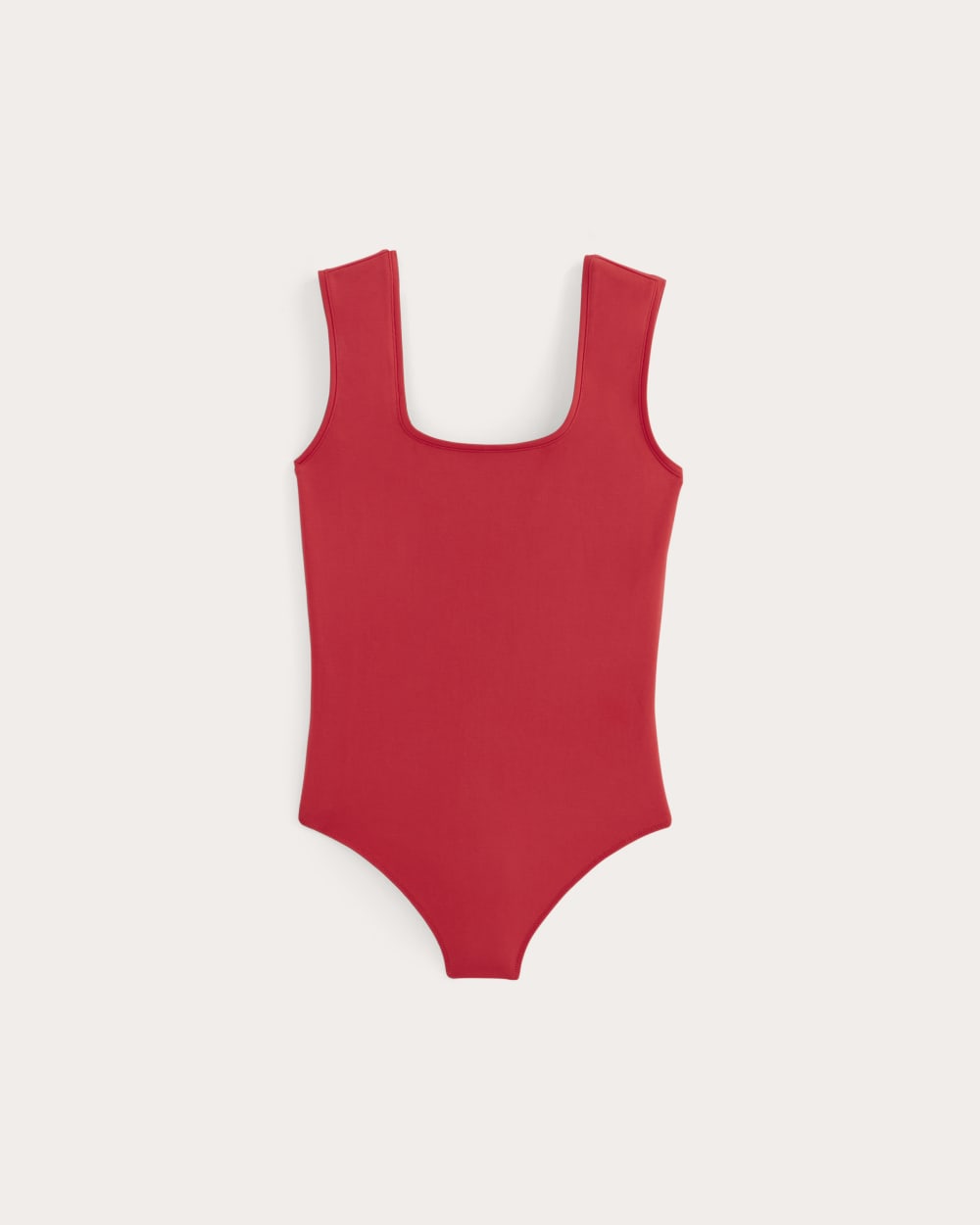 The Form Square-Neck Bodysuit | Classic Red - Image 2