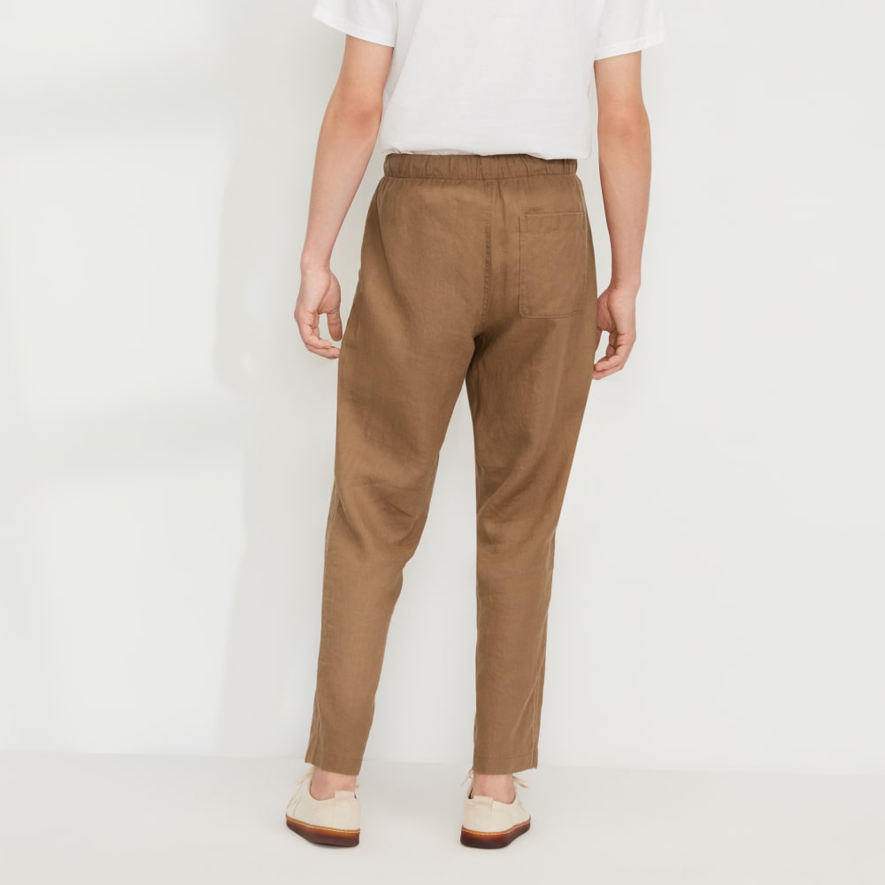The Linen Easy Pant | Toasted Coconut - Image 3