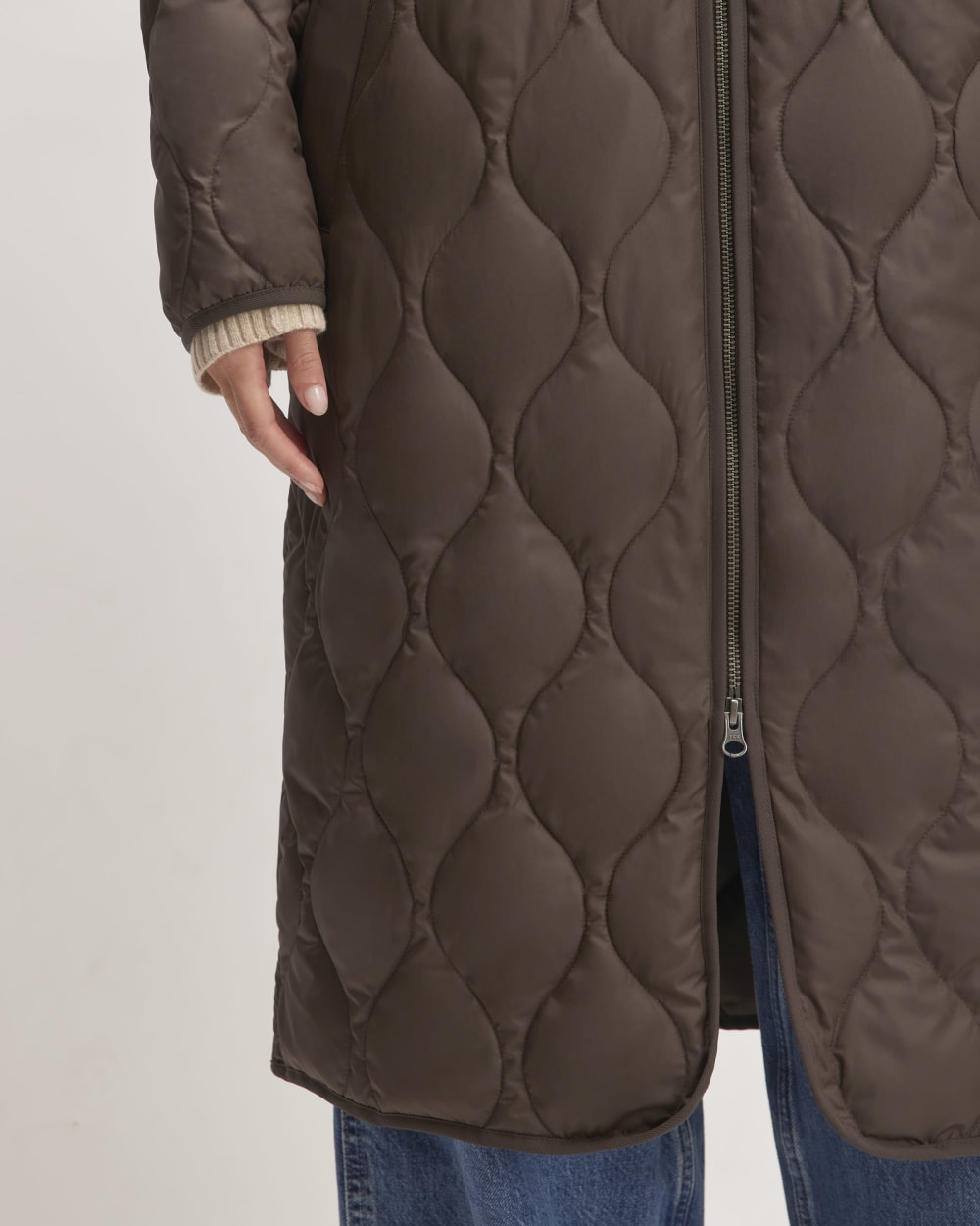 The ReNew Long Liner | Earth Brown - Image 5