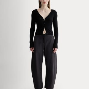 The Anywhere Barrel Pant | Black