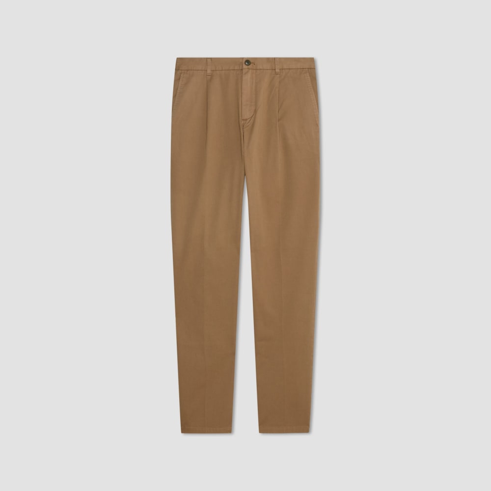 The Pleated Air Chino | Toasted Coconut - Image 2