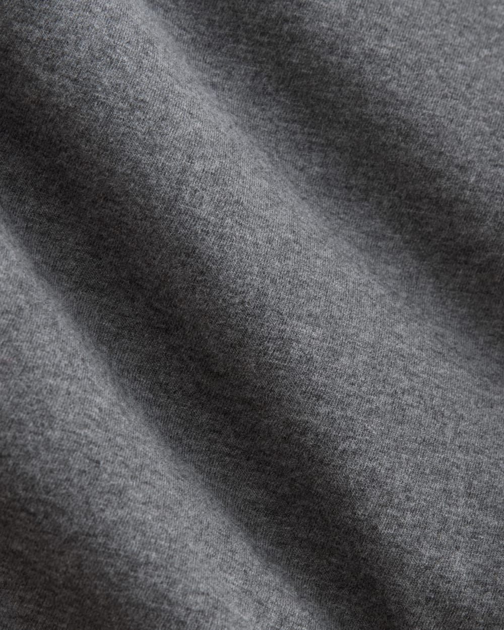 The Box-Cut Tee in Essential Cotton | Heathered Charcoal | No Pocket - Image 5