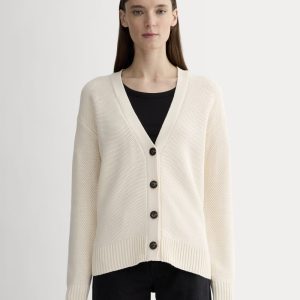 The Cotton Honeycomb Cardigan | Canvas