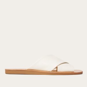 The Day Crossover Sandal | Cream