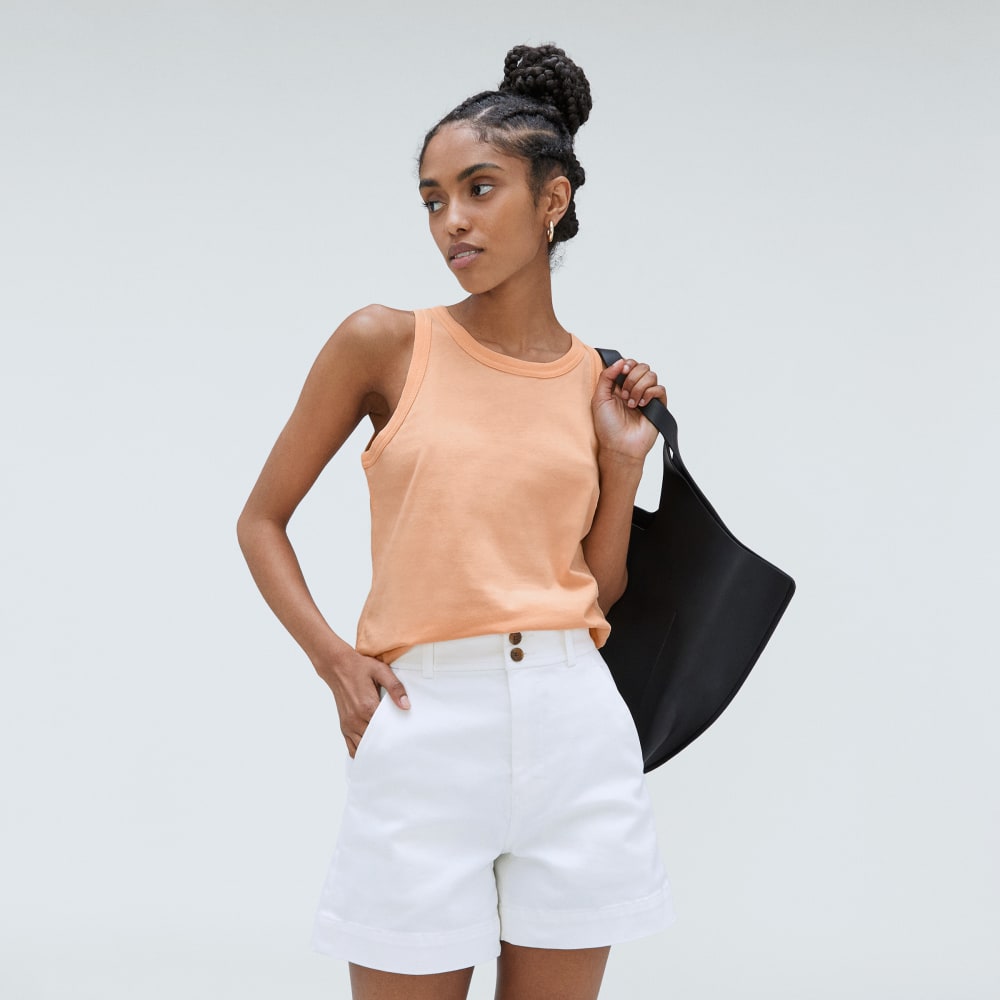 The Tank in Essential Cotton | Apricot - Image 5