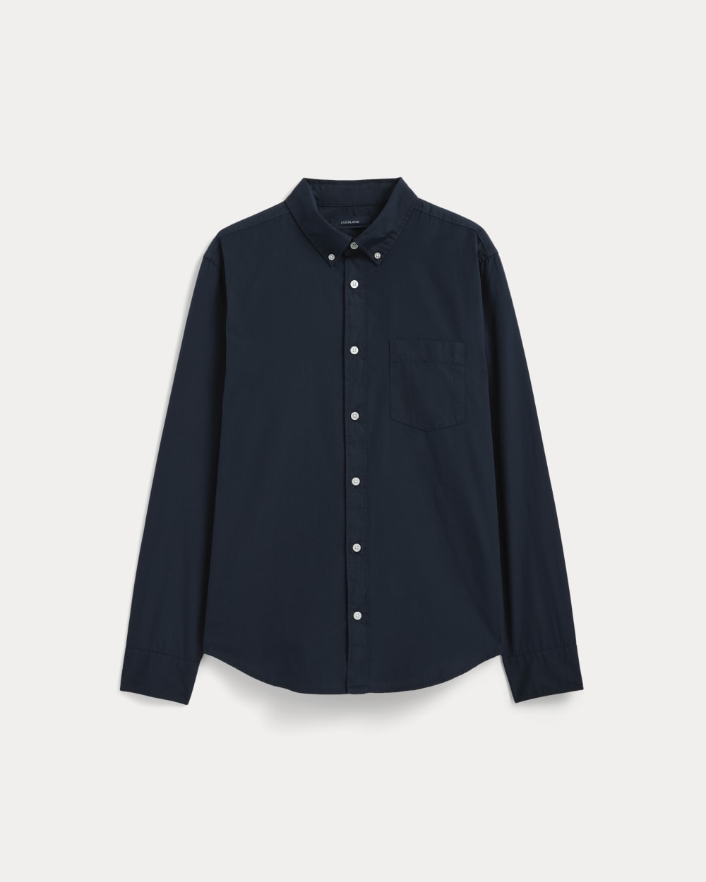 The Washed Poplin Shirt | Navy - Image 2