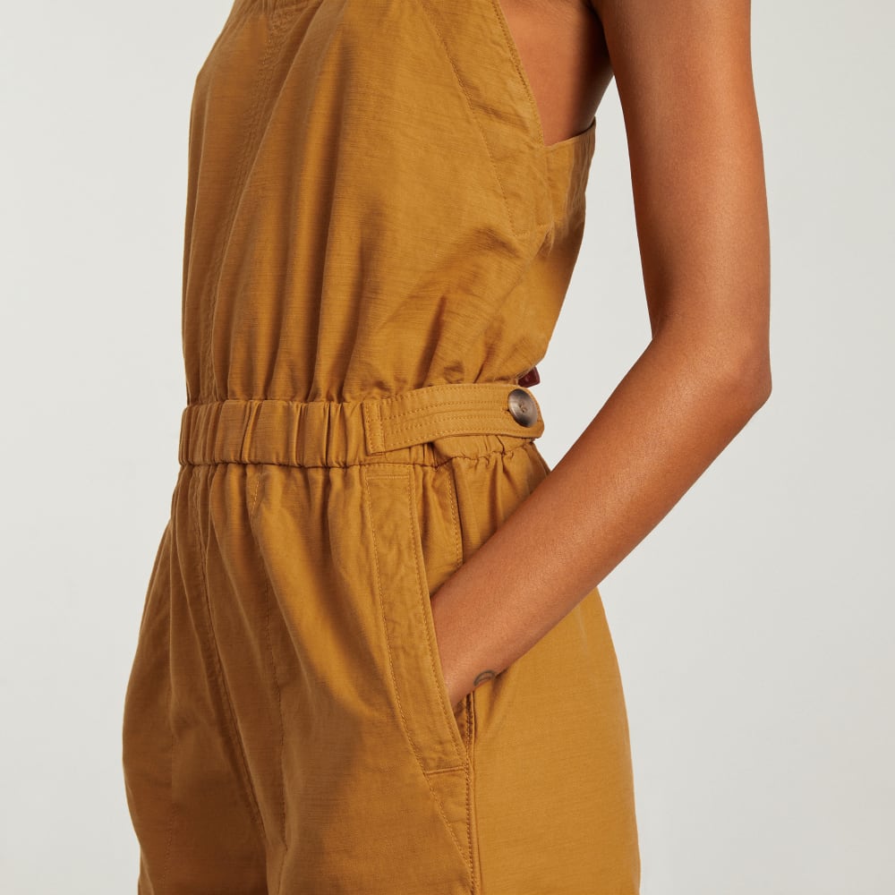 The Fatigue Apron Jumpsuit | Amber - Image 4