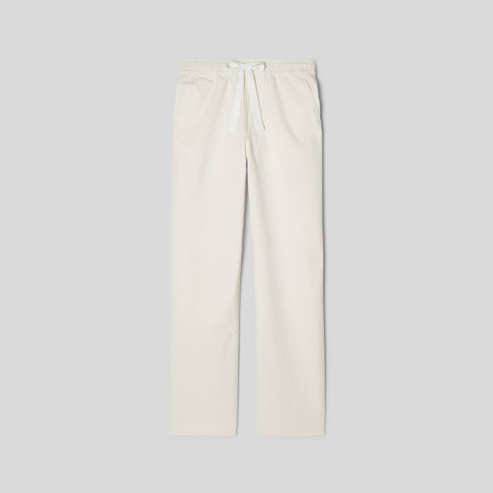 The Canvas Organic Cotton Drawstring Pant | Bone - Image 2