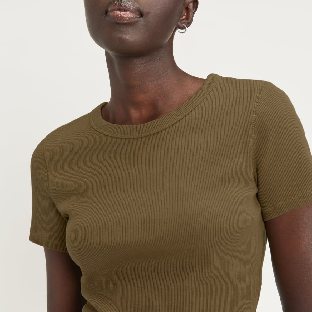 The '90s Rib Tee | Beech - Image 4