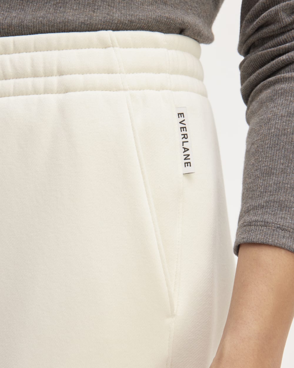 The ReTrack Barrel Sweatpant | Bone - Image 4