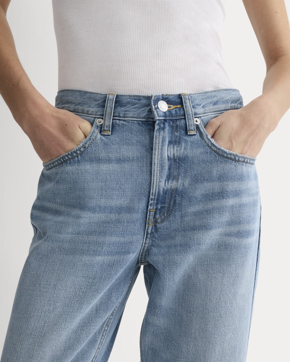 The Super-Soft Relaxed Jean | Weathered Blue - Image 4