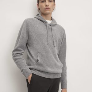 The Felted Merino Hoodie | Grey