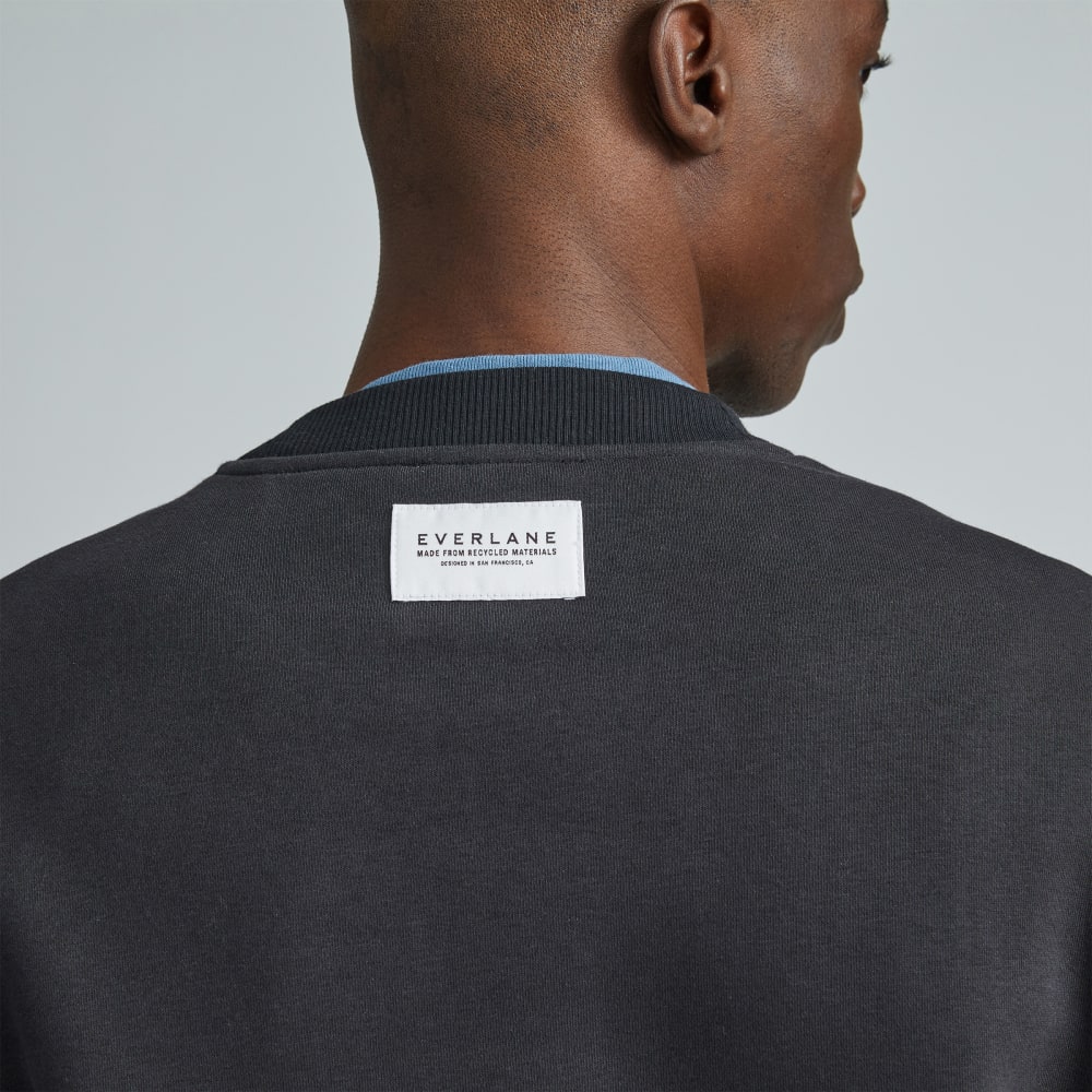 The ReTrack Crewneck Sweatshirt | Black - Image 5