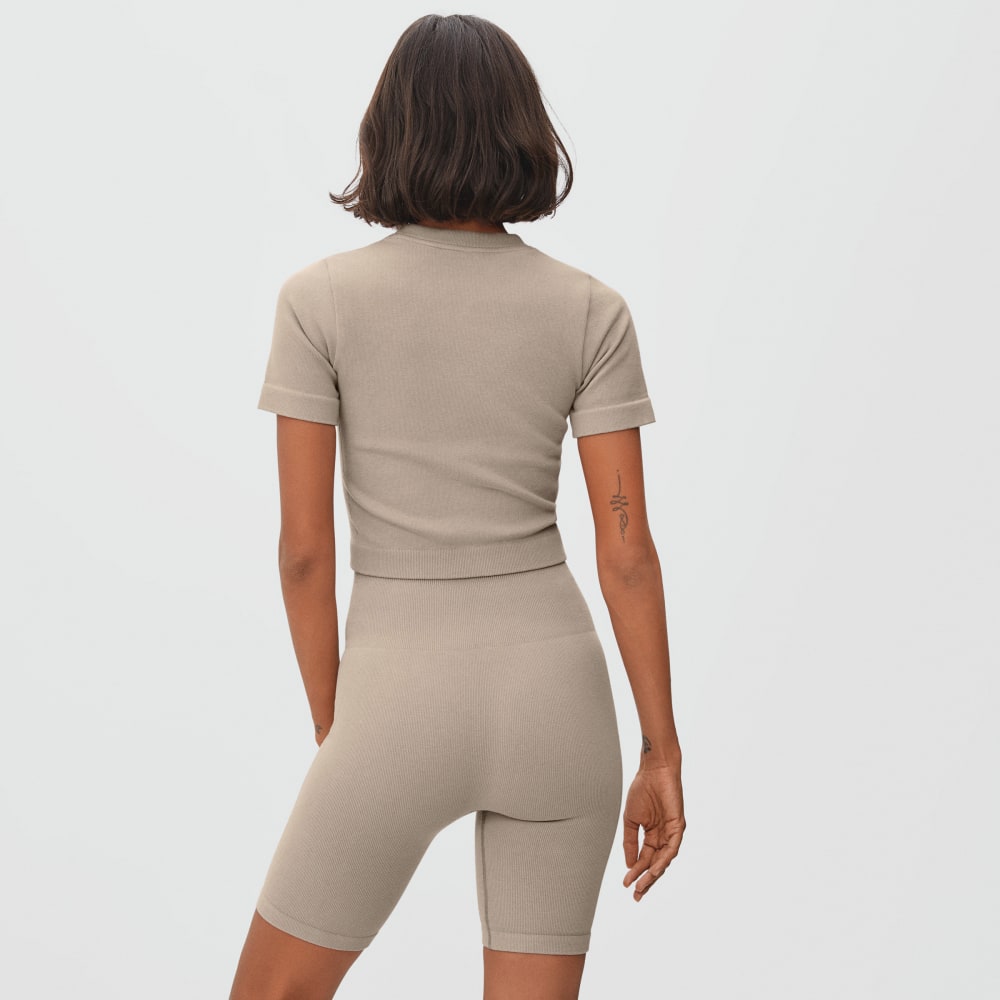 The Seamless Tee | Burnt Sugar - Image 6