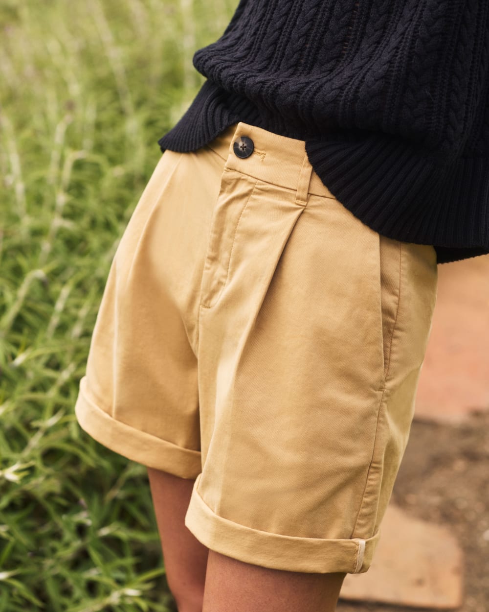 The Pleated Chino Short | Classic Khaki - Image 8
