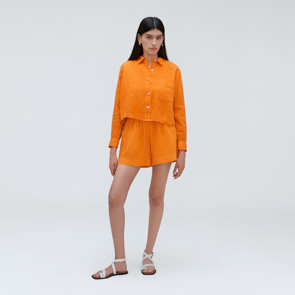 The Linen Way Short Shirt | Turmeric - Image 5